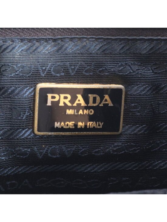Prada Triangle Logo Tessuto Nylon Quilted Leather Backpack main image 8